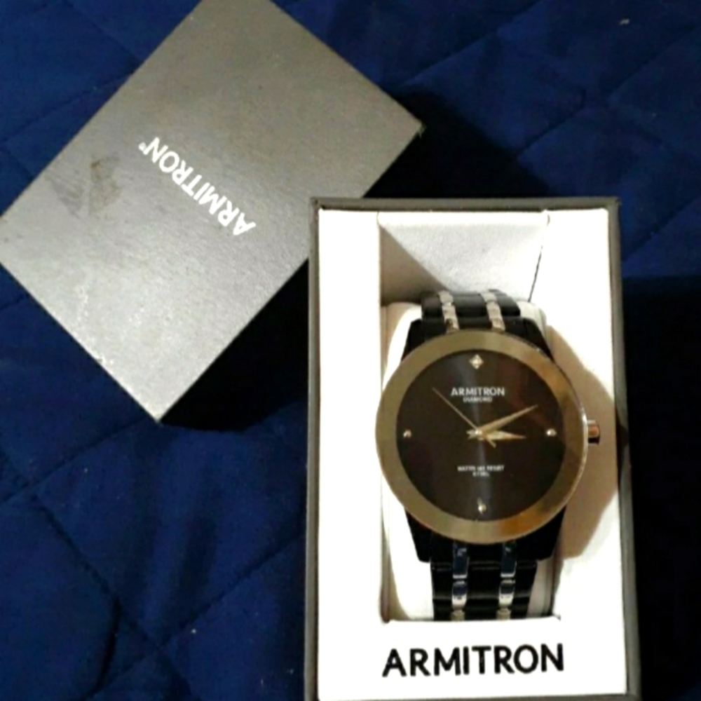Armitron Diamond Fossil Watch